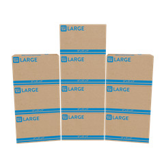 (10 pack) Pen+Gear Large Moving Boxes, 27L x 15W x 17H, Kraft