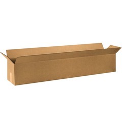 BOX USA 48x8x8 Long Corrugated Boxes, Long, 48L x 8W x 8H, Pack of 20 | Shipping