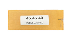 4″ x 4″ x 40″ CARDBOARD BOX – 200lb – SINGLE BOX – TALL – GOLF CLUB/PUTTER BOX