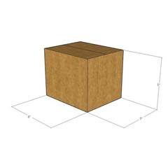 6x5x5 Corrugated Shipping Boxes 32 ECT Single-Wall, 175/Pack