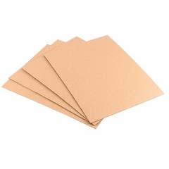 JAPCHET 60 PCS 9 x 12 Inches Corrugated Cardboard Sheets, Flat Cardboard Shee…