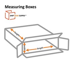 18x6x45 Side Loading Shipping Boxes Heavy Duty Kraft Corrugated Pack of 5