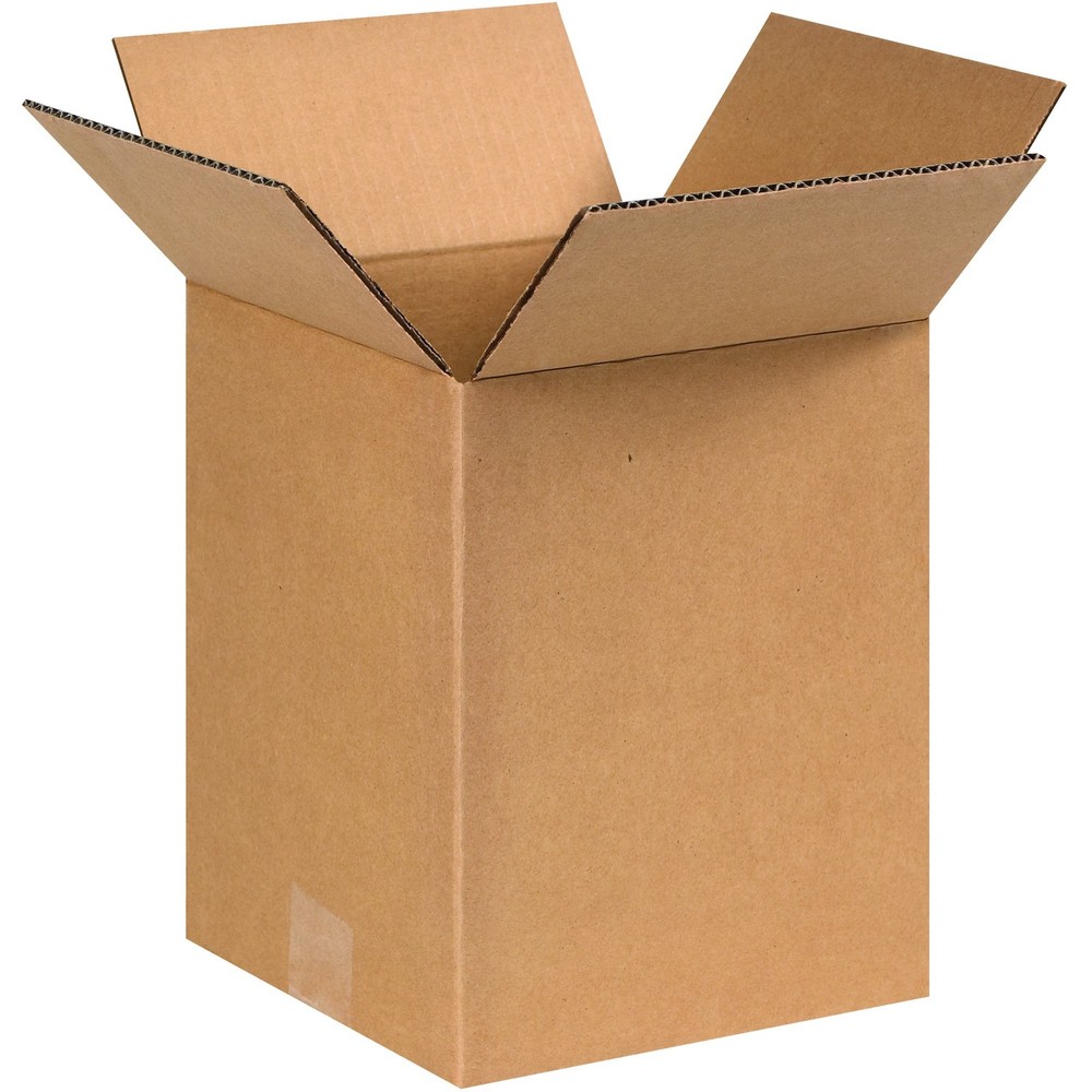 PARTNERS BRAND 8x8x10 Corrugated Boxes, Small, 8L x 8W x 10H, Pack of 25 | Shipp