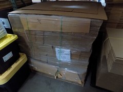 CORRUGATED SHIPPING BOXES 14 7/8 x 10 x 9 13/16 GREAT QUALITY NOS 500 BOXES