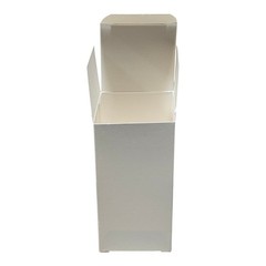 Climax Gloss White Gift Boxes 5.25×2.75×2.75 Folding Packaging Boxes – 50 Pcs
