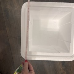 Insulated Styrofoam COOLER w/ shipping box | Cold chain Technologies 11”x11”x11”