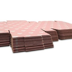 Green Recyclable Gift Mailer Boxes 7.2×5.2×2 Inch Packaging Craft Gifts