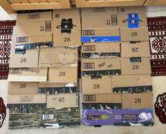 Twelve (12) Shipping/Mailing boxes, 10” x 7-1/2” x 4-1/4”, Used, Box #28