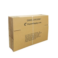 20PK 14X10X6″ Shipping Box Cardboard Singlewall BF150 Mail Packaging E-Commerce