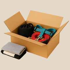 100 Pack 10x6x4 32ECT Corrugated Shipping Boxes| Cardboard Mailing Packing Carto