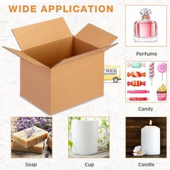 200 6x4x4 Corrugated Packing Shipping Carton Boxes – 72Boxes