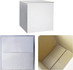 Brand New Shipping Boxes 6x6x6 White Cardboard 25 Pack
