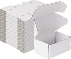 Lightweight Cardboard Shipping Boxes Pack of 50 6x4x3 Inches for Packaging