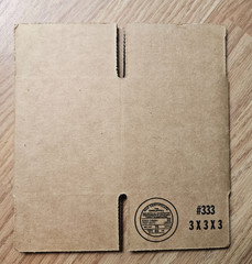 Lot of 17 New 3x3x3 Corrugated Shipping Boxes Kraft Cardboard Mailers NOS