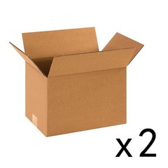 Packs 2 in shipping cartons, 20x16x16 inches, suitable for moving and mailing.