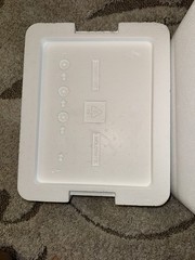 Insulated Styrofoam Cooler w/ shipping box NWT