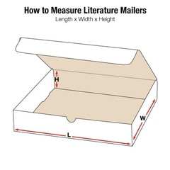 Mailer Boxes Small 11 1/8″L x 8 3/4″W x 4″H 50-Pack – Corrugated Cardboard Bo…