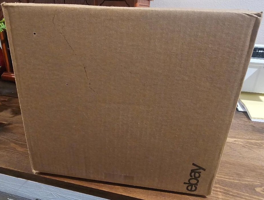 Ebay Brand Shipping Boxes 25 Count 6″ x 4 3/4″ x 4 3/4″ Black Logo