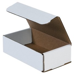 50-Pack White Shipping Boxes 7x4x2″ Crush-Proof