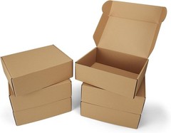 Durable 12x9x4 Medium Boxes – Shipping Solution Set of 6 for Small Businesses