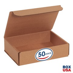 BM862K Corrugated Mailers, 8″ x 6″ x 2″, Kraft (Pack of 50)