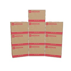 Medium Moving Boxes 22x13x15 Inches Heavy Duty Cardboard Shipping Boxes Pack of
