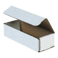 Zoro Select M1242 Corrugated Mailers, 12″ X 4″ X 2″, White, 50/Bundle