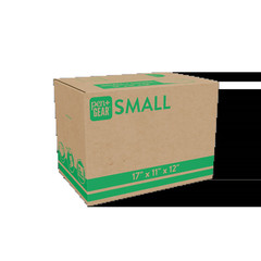 (10 Pack) Small Moving Boxes, 17 In. L X 11 In. W X 12 In. H, Kraft