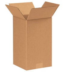 GRAINGER APPROVED 55VG24 Shipping Box,7x7x14 in 55VG24 PK 25
