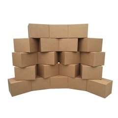 Brand New Moving Boxes Medium Pack of 20 Brown Cardboard