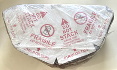 60 Pcs Do Not Stack , Fragile, Pallet Cones 8 X 8 X 10″ Corrugated