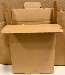 12x10x3 – TAPE FREE – 50pcs Boxes Packaging Box Cardboard Corrugated Packing