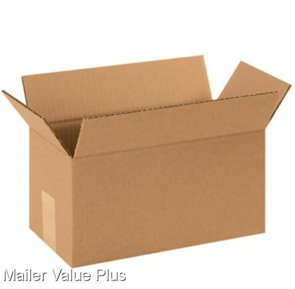 25 – 12 x 7 x 7 Corrugated Shipping Boxes Packing Storage Cartons Cardboard Box