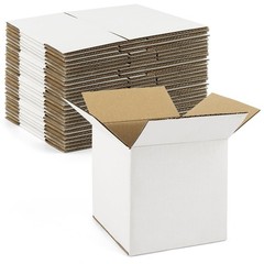 28 Pack 5x5x5 Shipping Boxes for Coffee Mugs, Candles, Gifts Mailing, Packaging