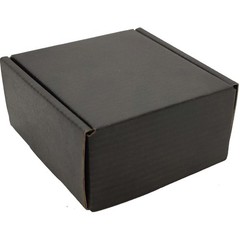 Small Black Shipping Boxes for Small Business Pack of 25-4x4x2 inches Cardboa…