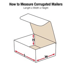 Shipping Boxes Small 6″L x 6″W x 2″H, 50-Pack | Corrugated Cardboard Box for …