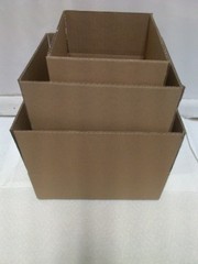 12x7x7 Cardboard Paper Boxes Corrugated Shipping Boxes 32 ECT 25/bndle