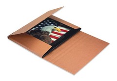 Mailer Boxes Small 9 5/8″L x 6 5/8″W x 1 1/4″H 50-Pack – Corrugated Cardboard…