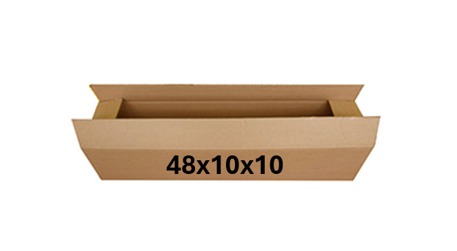 48″ x 10″ x 10″ CARDBOARD BOX – 200 lb – SINGLE BOX – LONG