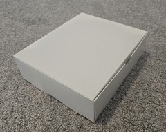 25pc White cardboard boxes-MINI-5.25in x 4.25in x 2.5in-FREE SHIPPING!