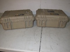 Pelican Protector 1400 Case 14x12x6 OD 12x9x5 ID Watertight Crushproof Hard Box