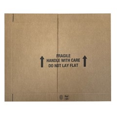 TV Moving Box Double Wall 72 in x 6 in x 40 in 1 Count 1 Pack