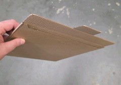 10⅝-10¾” (27cm) Pre-Sealed Bottom Mailer Boxes – Thin Durable Tape-Free Eco-Fold