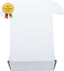 Small White Box 6 X 6 X 2 Inch 50 Pack Recyclable Corrugated Gift Mailers Storag