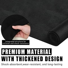 Fanfanwin 4 Pcs 80″ X 72″ Extra Large Moving Blankets Heavy Duty Packing Blan…