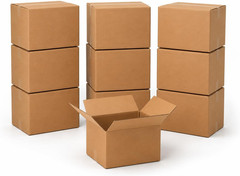 Medium Moving Boxes 18″L X 14″W X 12″H 10-Pack – Corrugated Cardboard