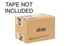 eBay Branded Boxes 6”x 4 3/4″ x 4 3/4″ Corrugated Cardboard Unused (10 Boxes)