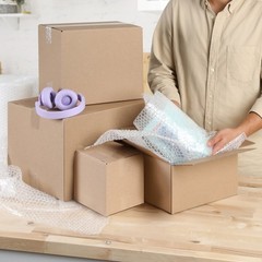 100% Recycled Small Shipping Boxes Eco Friendly 6x6x6 Inches 30 Pack Durable New