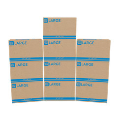 Pen+Gear 27L x15W x17H Boxes – 10-Pack Large Moving, Kraft