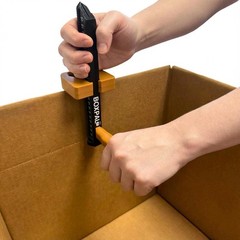 3-in-1 Box Resizer Tool – Cardboard Scorer with Built-In Cutter & Adjustable …